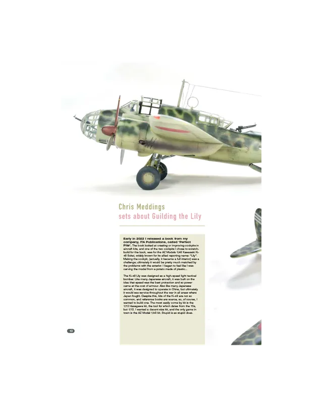 AFV Modeller AIR AIR108 articolo PDF Ki-48 Lily copia singola
