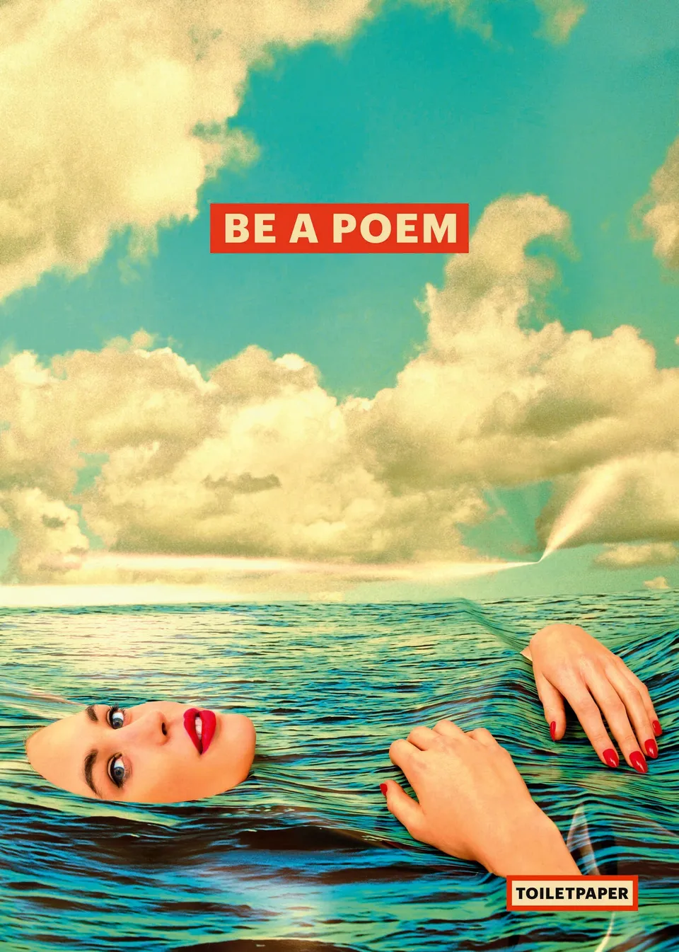 TOILETPAPER Seagirl poster 50x70 cm carta opaca