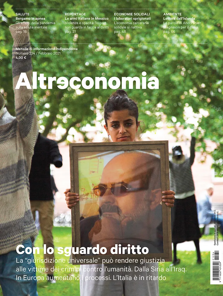 Altreconomia 234 Con lo sguardo diritto rivista copia singola