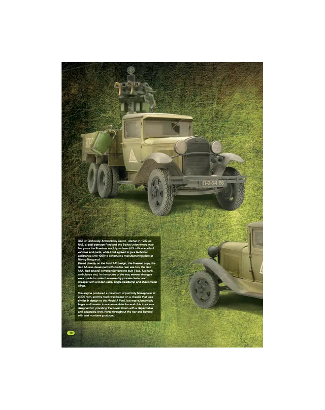 AFV Modeller AFV78 GAZ AAA articolo PDF camion militare