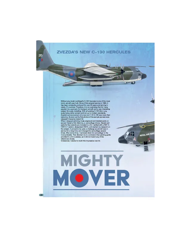 AFV Modeller AIR 95 Mighty Mover articolo PDF copia singola