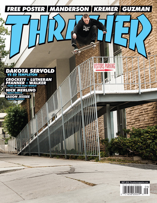 Thrasher Settembre 2013 rivista copia singola arretrato