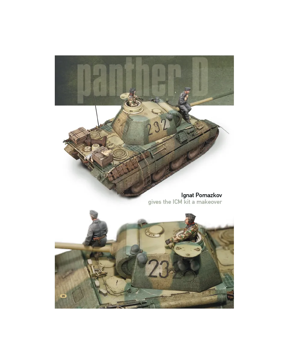 AFV Modeller AFV84 rivista PDF Panther D copia singola