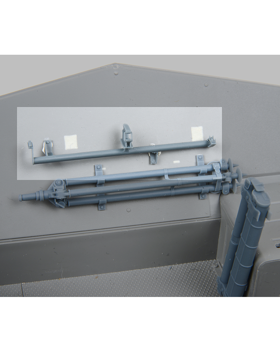 AFV Modeller 16261 MG34 Stowage Rail 1:16 dettaglio