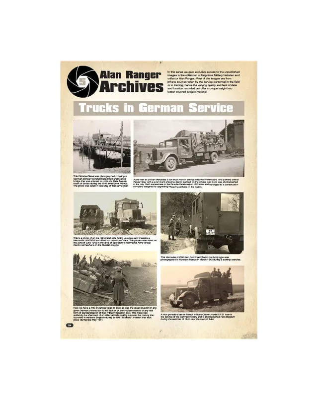 AFV Modeller AFV141 Rivista PDF WWII German Trucks