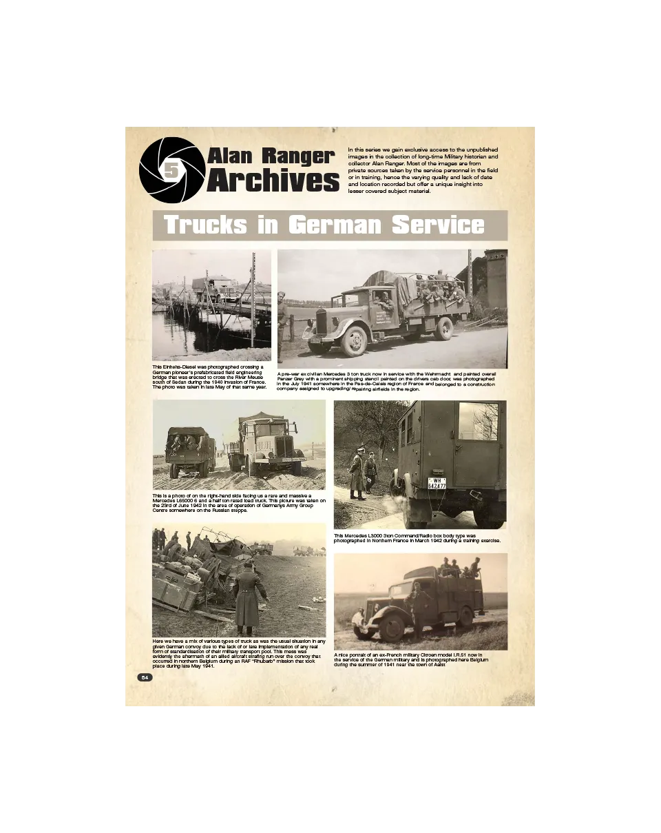 AFV Modeller AFV141 Rivista PDF WWII German Trucks