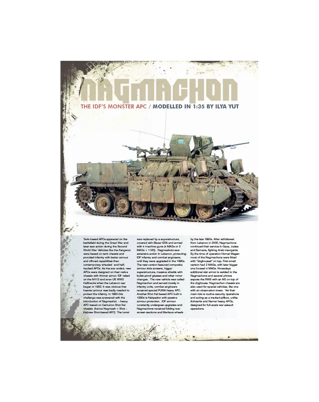 AFV Modeller AFV72 Nagmachon rivista PDF copia singola
