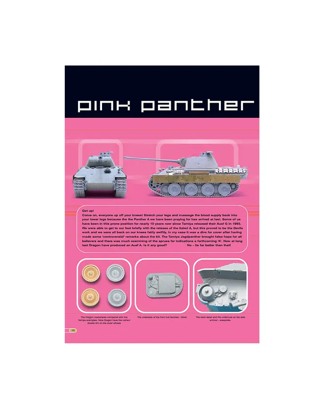 AFV Modeller 4 rivista PDF Pink Panther copia singola