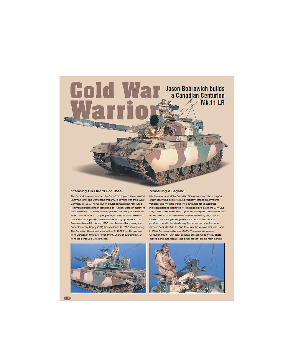 AFV Modeller AFV 36 rivista PDF Cold War Warrior numero