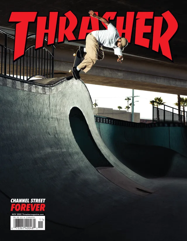 Thrasher Magazine Novembre 2022 rivista 236 pagine