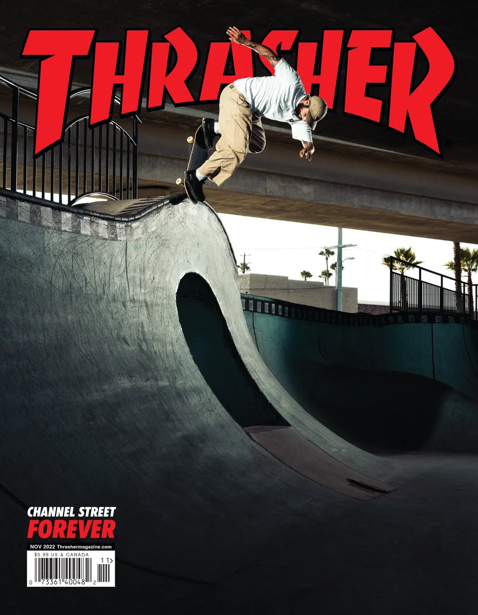 Thrasher Magazine Novembre 2022 rivista 236 pagine