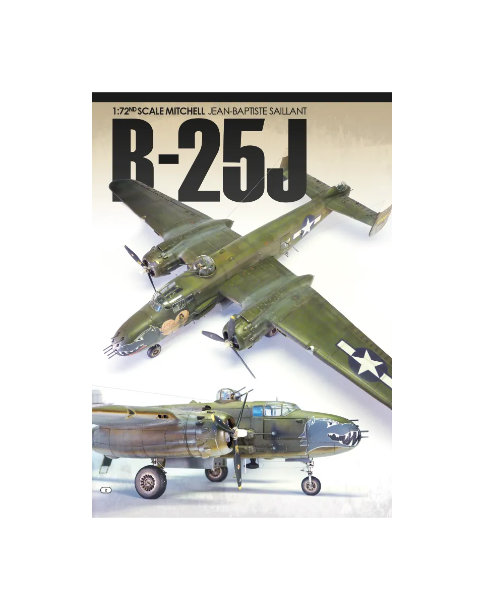 AFV Modeller AIR37 B-25 J articolo PDF bombardiere