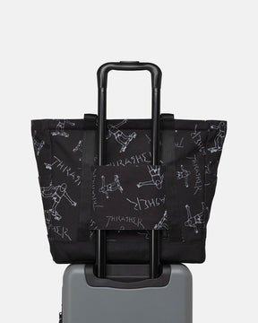 Thrasher Gonz Herschel Heritage borsa tote nera laptop