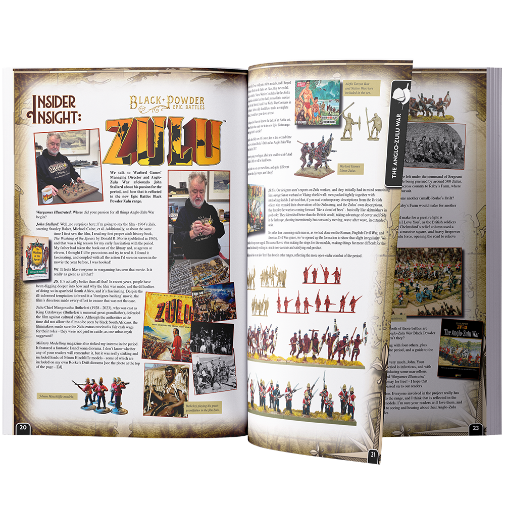 Wargames Illustrated Wi466 ottobre 2026 rivista Zulu Redcoats