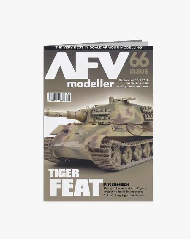 AFV Modeller 66 rivista mezzi corazzati copia singola