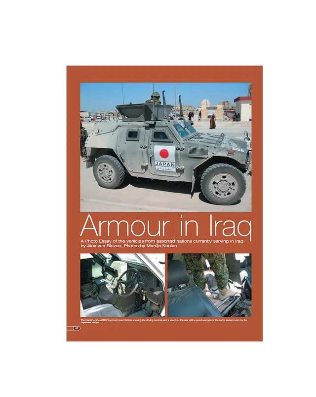 AFV Modeller Issue 18 Armour in Iraq articolo PDF