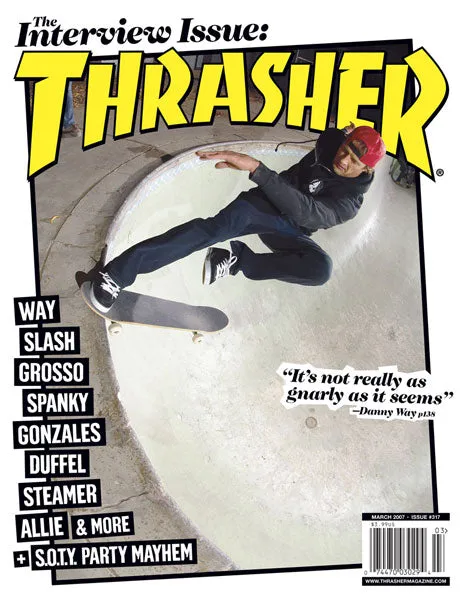 Thrasher Marzo 2007 rivista copia singola arretrato skate