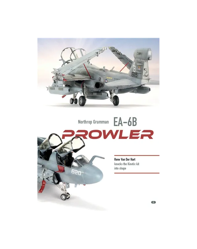 AFV Modeller AIR111 articolo PDF EA-6B Prowler