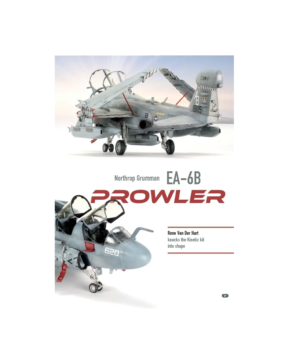 AFV Modeller AIR111 articolo PDF EA-6B Prowler