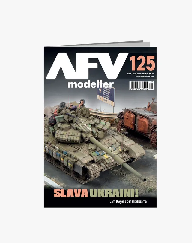AFV Modeller Issue 125 rivista numero 125 mezzi militari