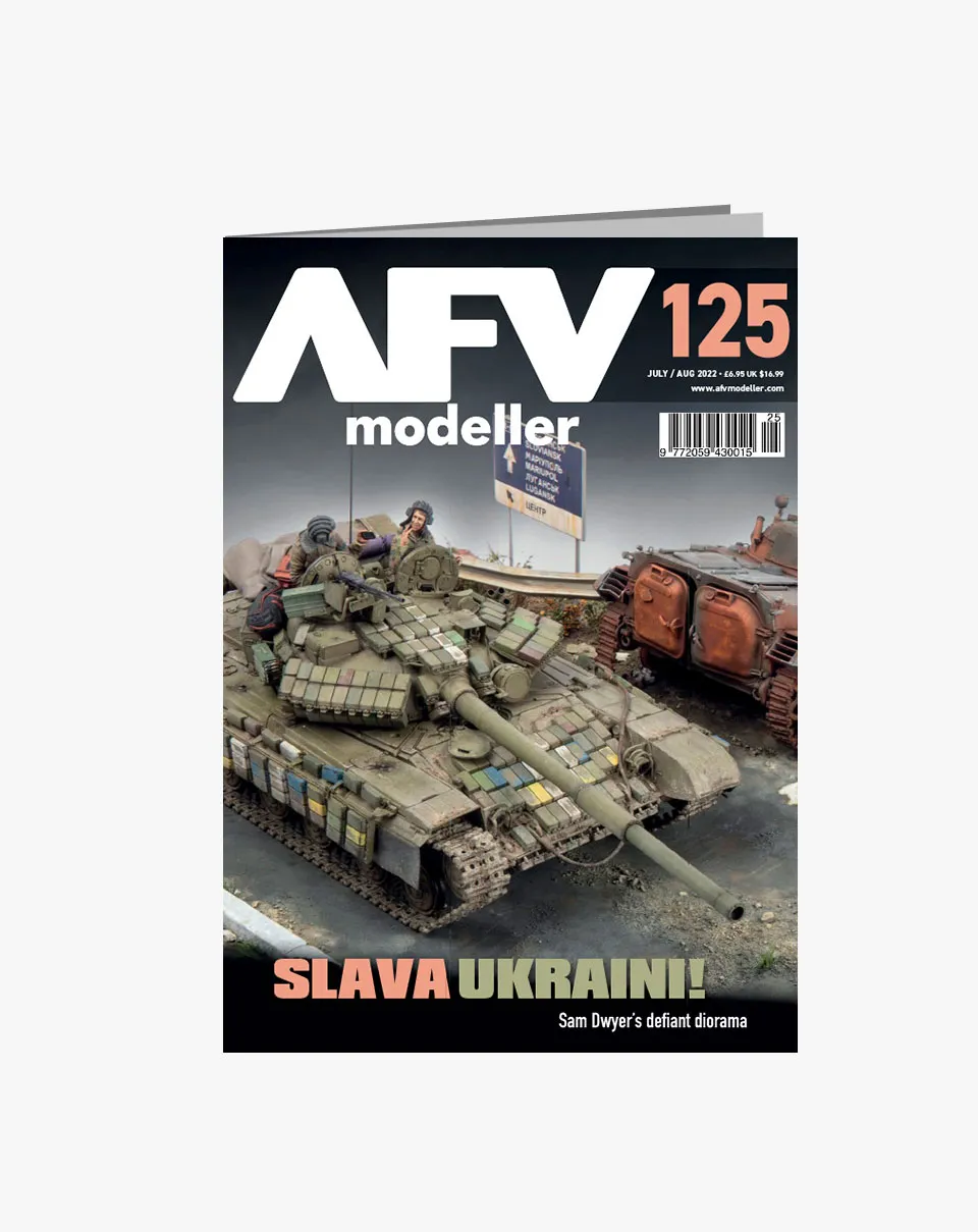 AFV Modeller Issue 125 rivista numero 125 mezzi militari