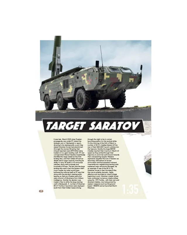 AFV Modeller AFV139 Tochka U articolo PDF copia singola