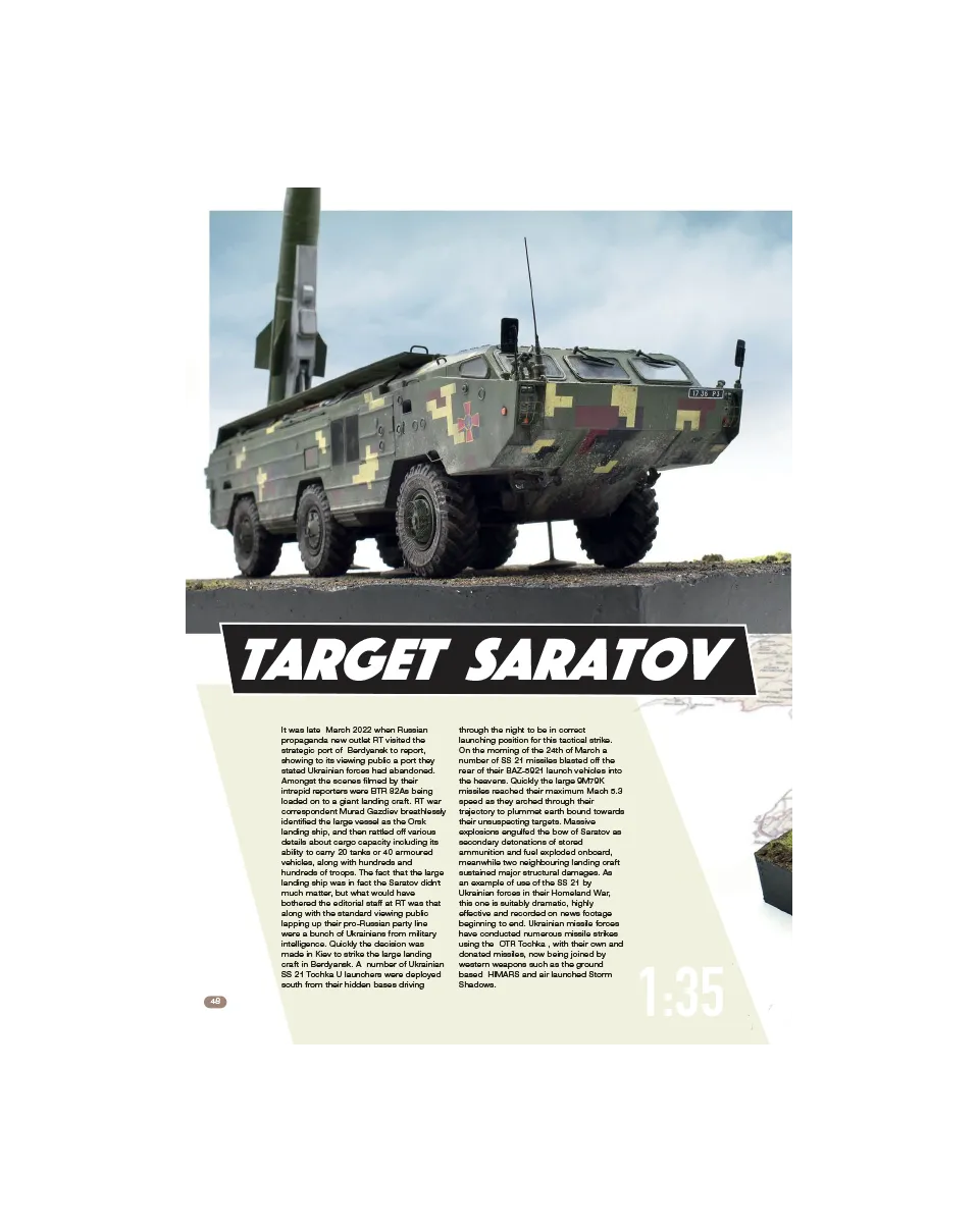 AFV Modeller AFV139 Tochka U articolo PDF copia singola