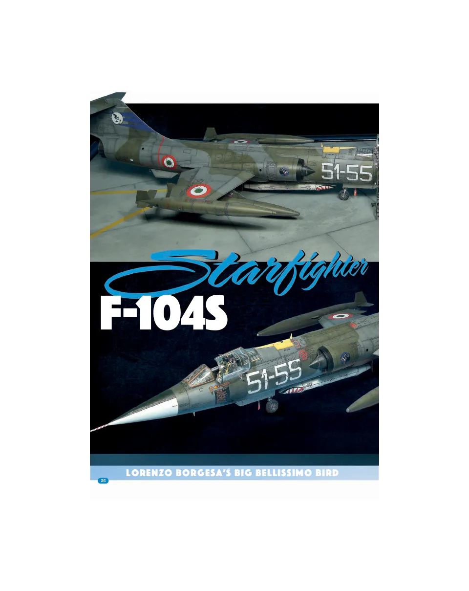 AFV Modeller AIR 85 articolo PDF F-104S copia singola
