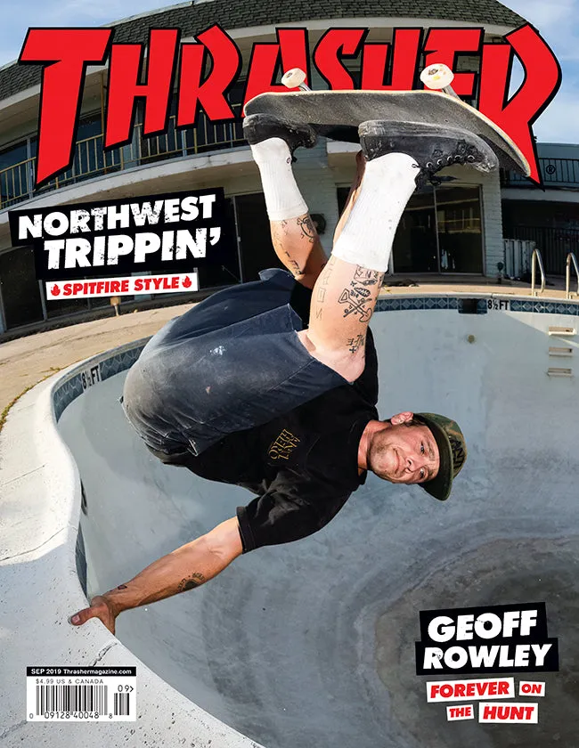 Thrasher Magazine Settembre 2019 rivista copia singola arretrato