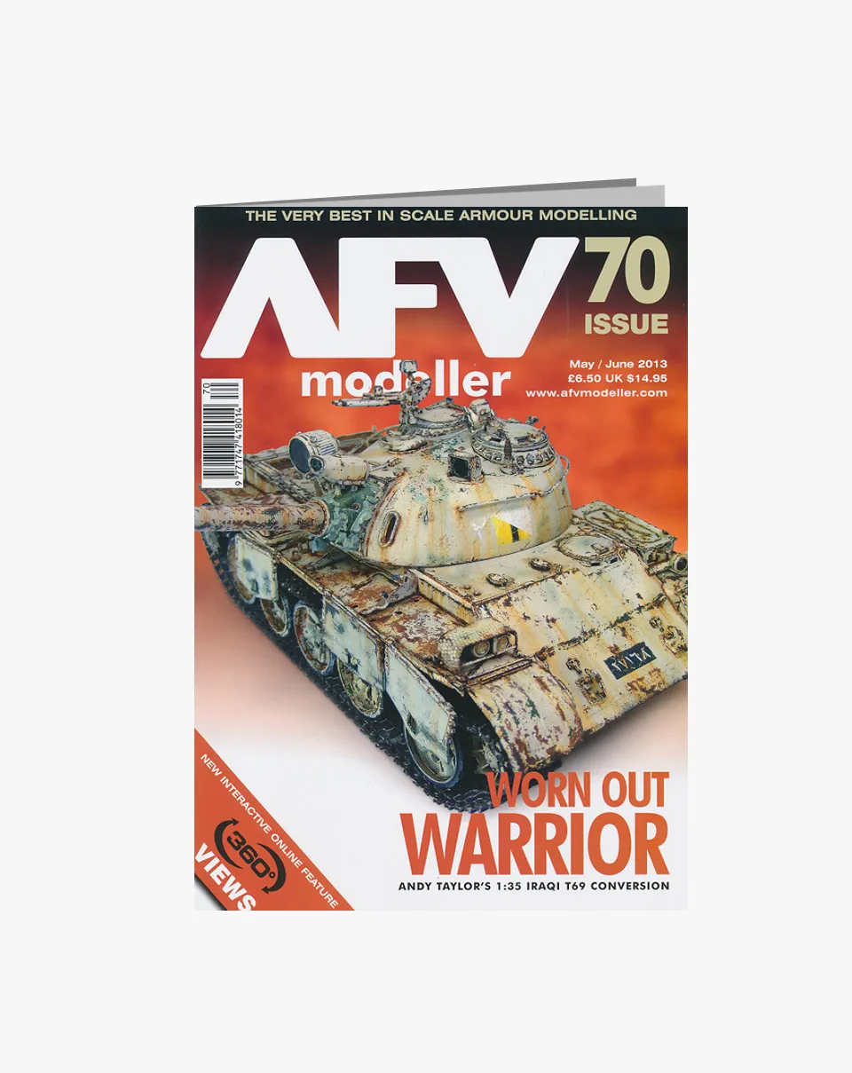 AFV Modeller Meng AFV Modeller 70 rivista copia singola carri