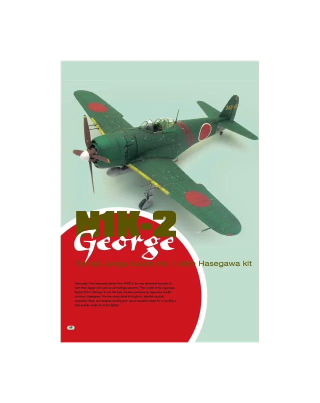 AFV Modeller AIR AIR15 articolo PDF N1K-2 George navy