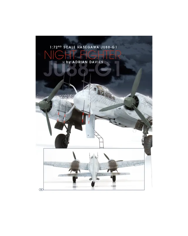 AFV Modeller AIR39 articolo PDF Night Fighter JU88-G1