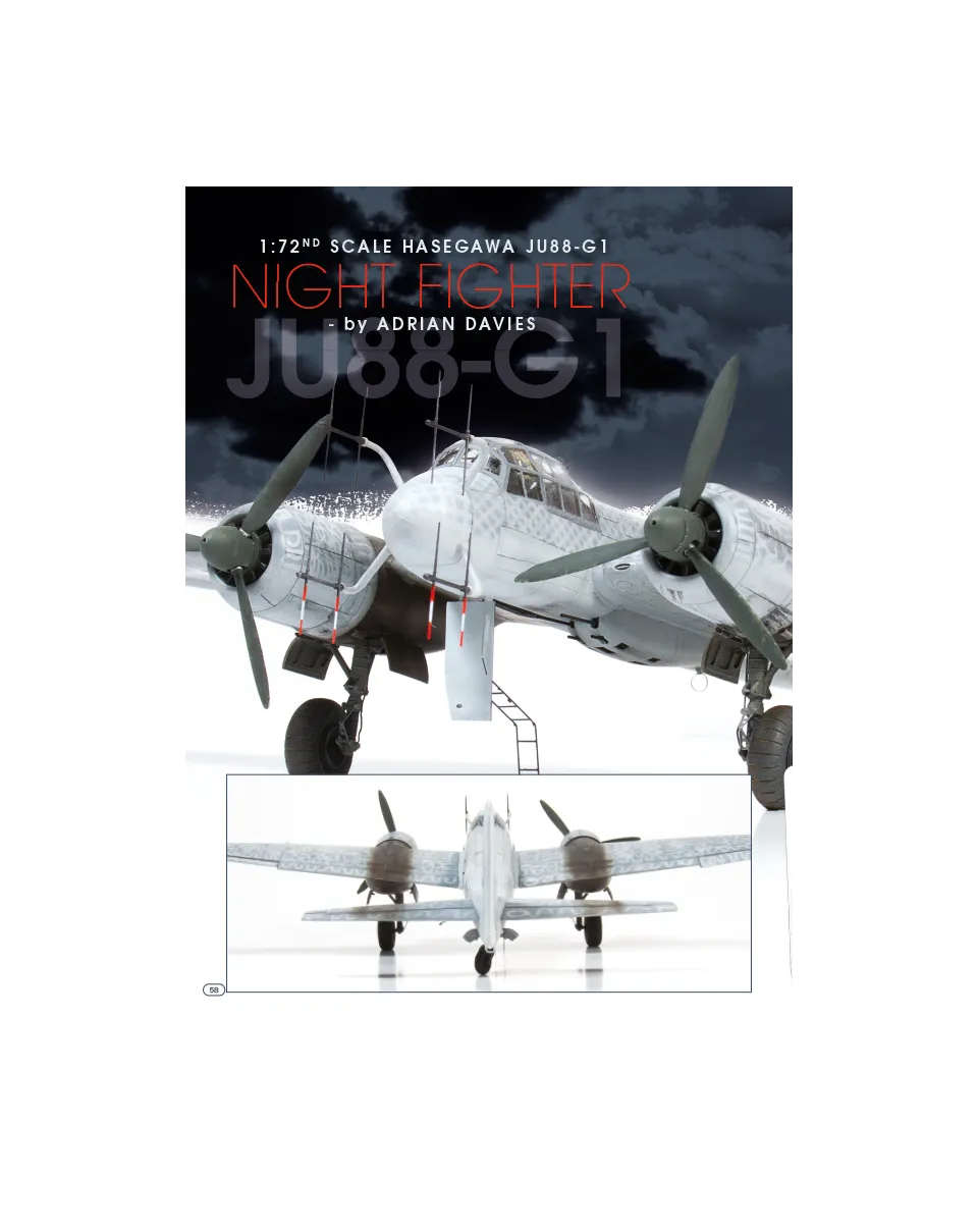 AFV Modeller AIR39 articolo PDF Night Fighter JU88-G1