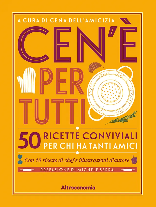 Altreconomia Cenè per tutti Libro ricette tavolate 144 pagine