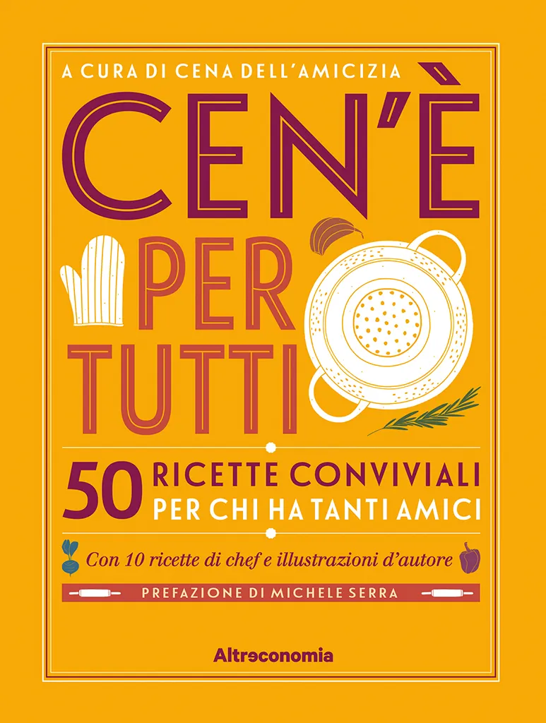 Altreconomia Cenè per tutti Libro ricette tavolate 144 pagine