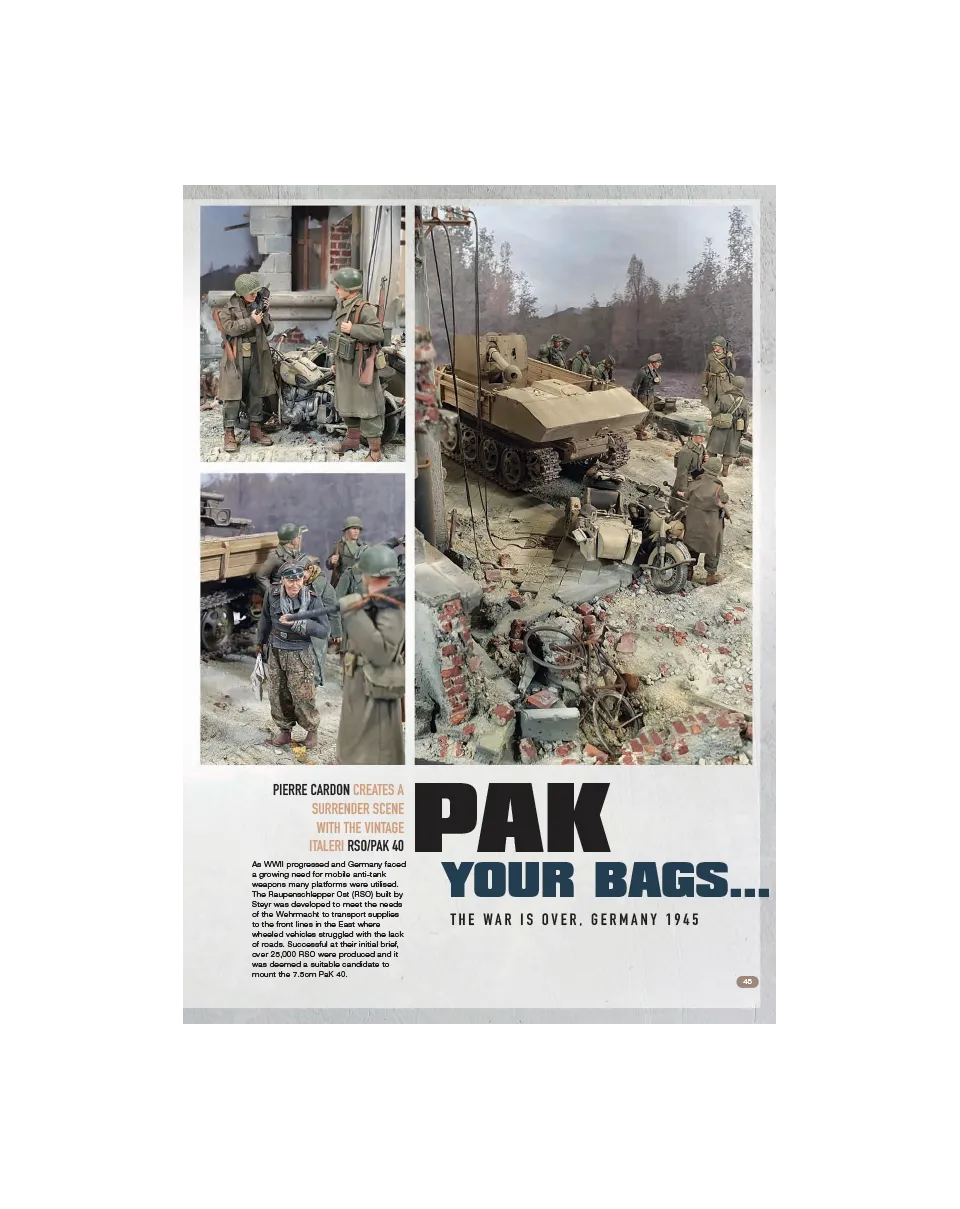 AFV Modeller AFV143 RSO PaK 40 articolo PDF