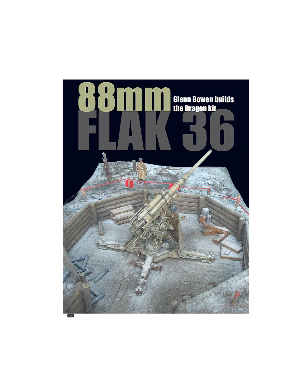 AFV Modeller Issue 34 articolo PDF 88mm Flak 36