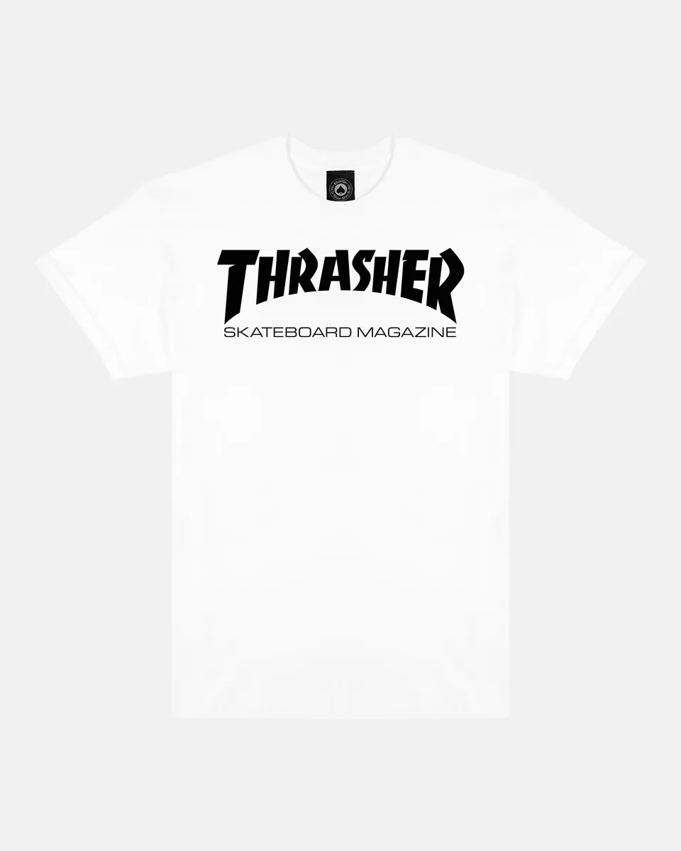 Thrasher Skate Mag Toddler maglietta bimbo bianca