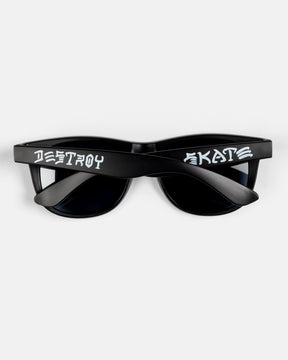 Thrasher Skate and Destroy occhiali sole UV400 neri