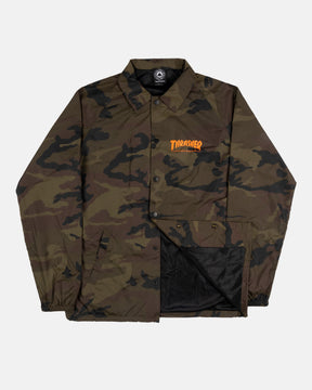 Thrasher Skategoat Coach Jacket giacca mimetica nylon