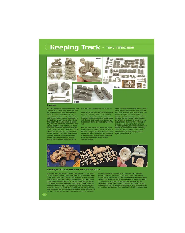 AFV Modeller AFV 38 Keeping Track pdf copia singola cingoli