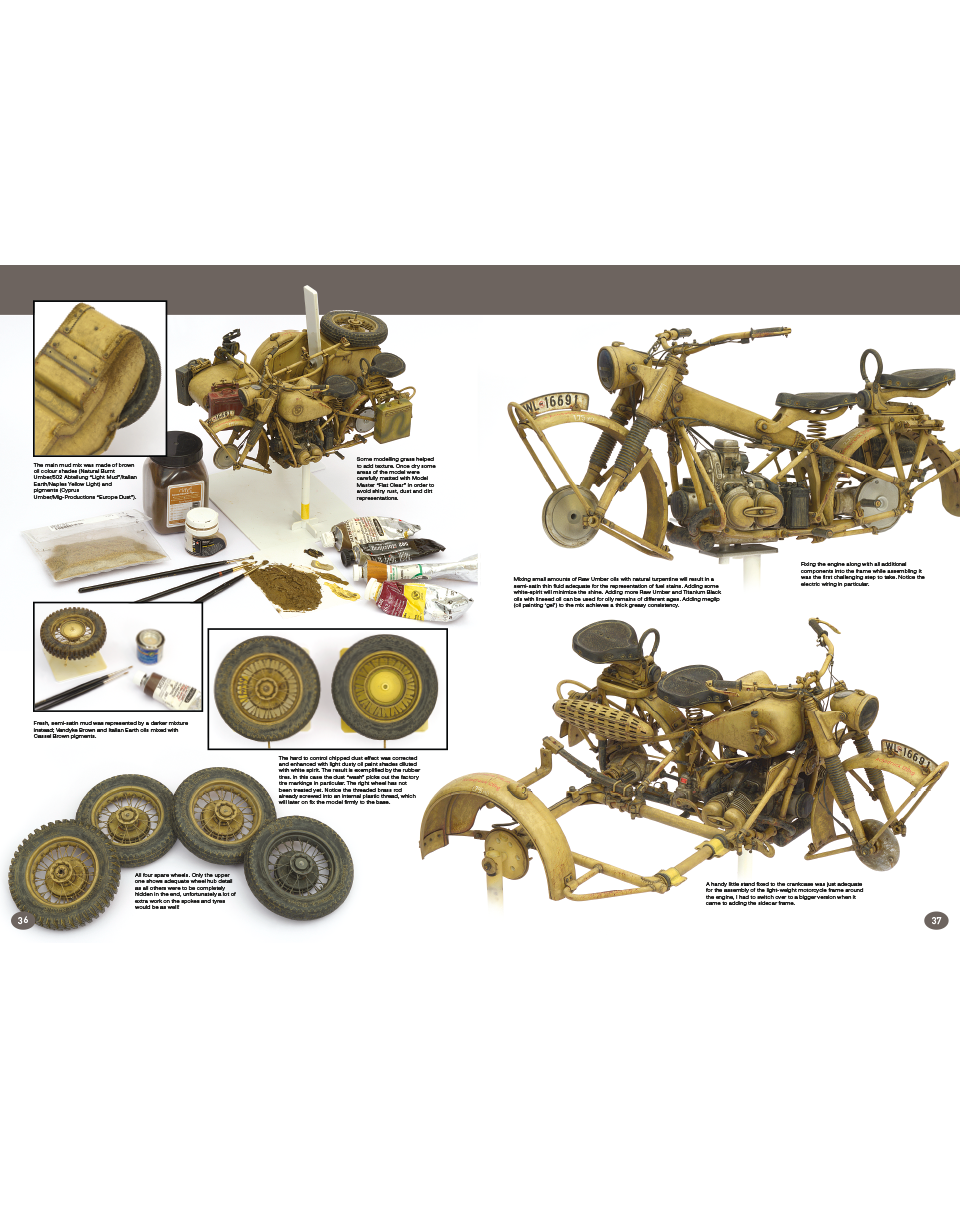 AFV Modeller BMW R75 libro PDF Falaise Pocket moto tedesca