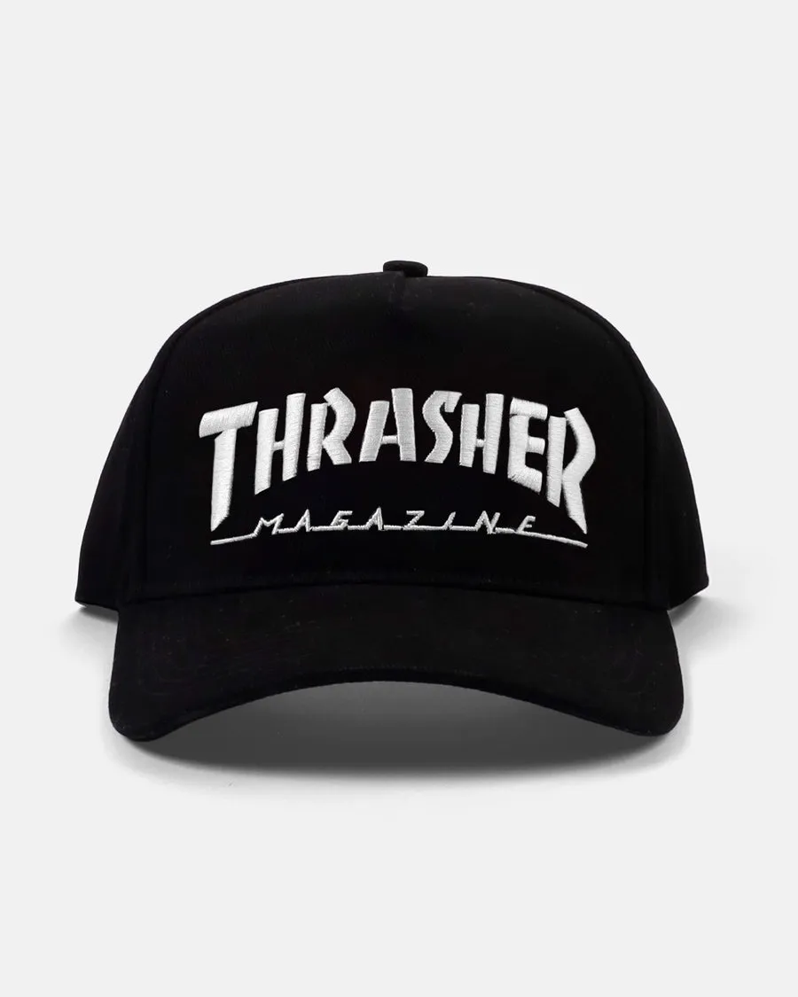 Thrasher Mag Logo cappellino snapback nero cotone