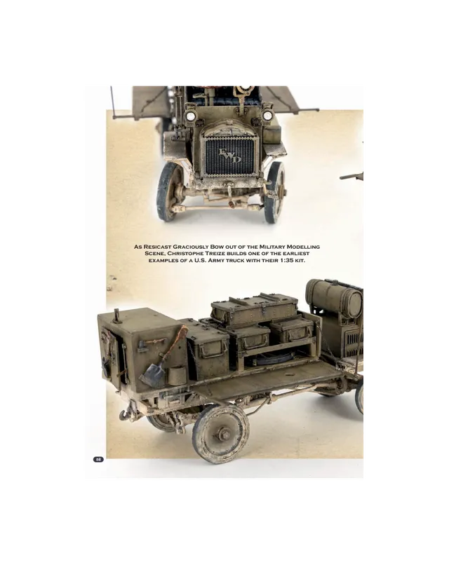 AFV Modeller AFV133 FWD Artillery Truck rivista PDF