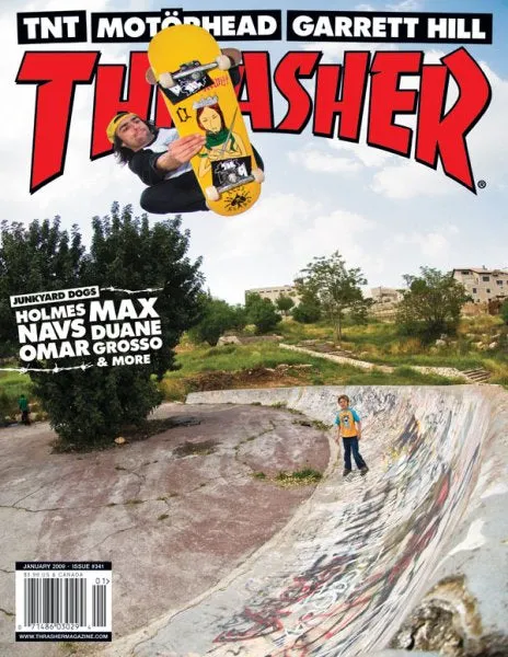Thrasher Magazine Gennaio 2009 rivista copia singola skate