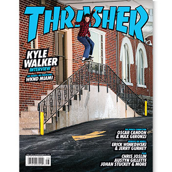 Thrasher Magazine Agosto 2016 rivista Elijah Berle