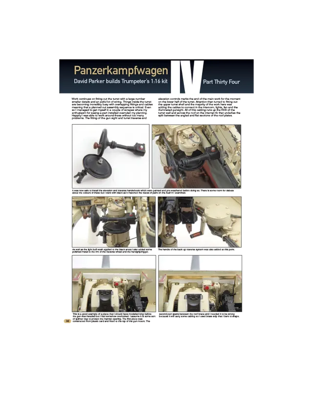 AFV Modeller AFV116 Panzerkampfwagen IV articolo PDF