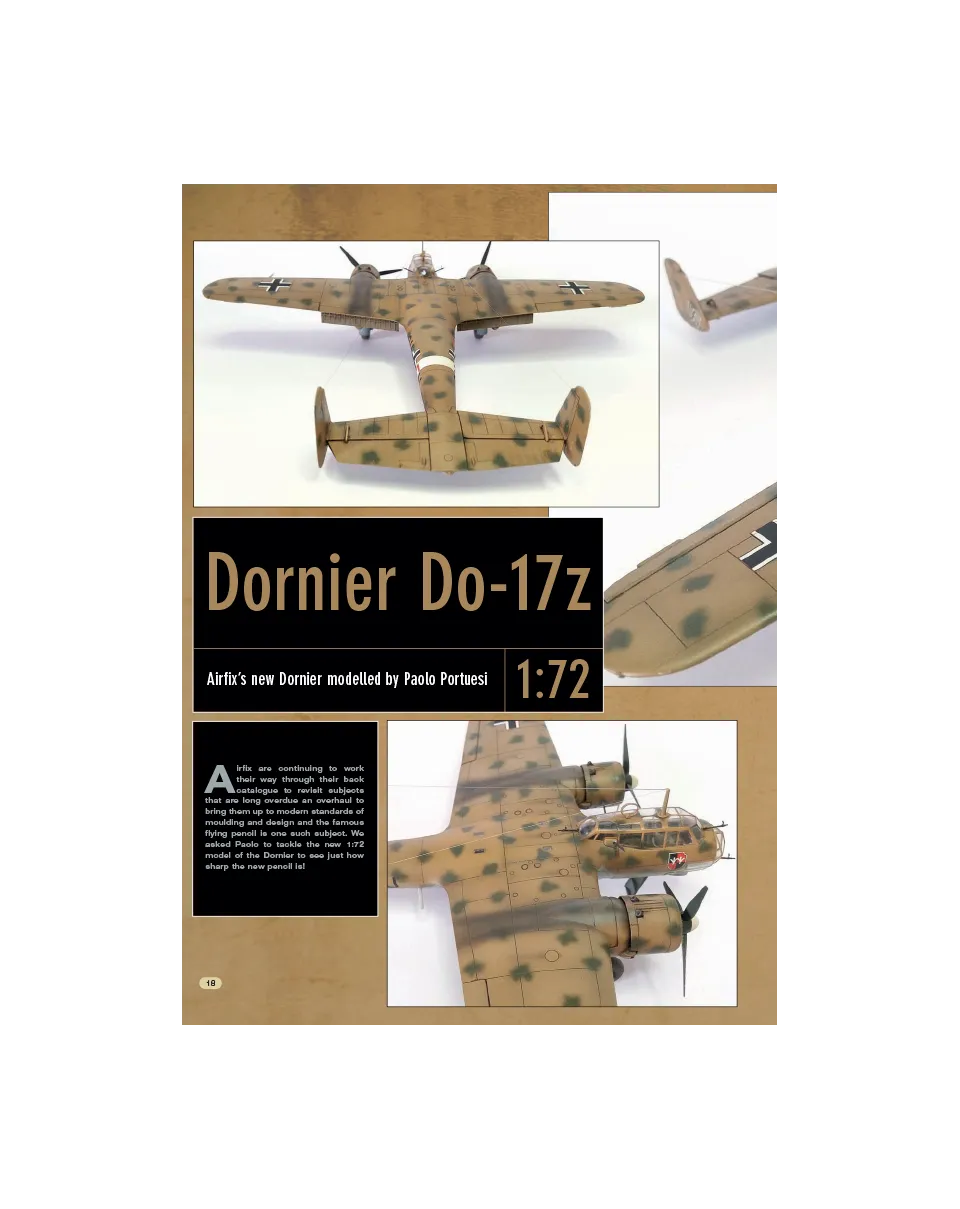 AIR Modeller AIR62 rivista PDF 1:72 Do17z