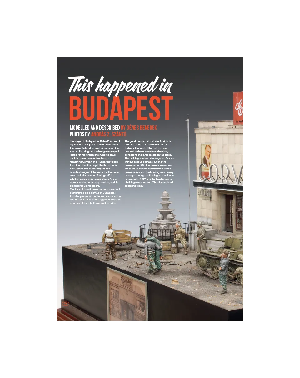 AFV Modeller AFV 68 articolo PDF Budapest carri