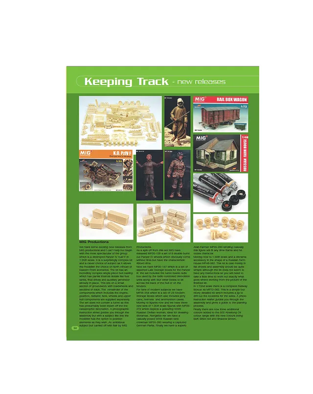 AFV Modeller Issue 36 Keeping Track articolo PDF copia singola cingoli